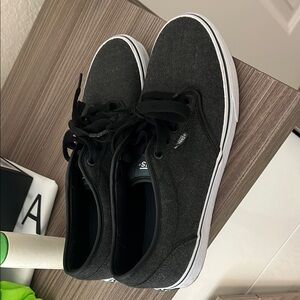 Vans Men's Black Canvas Sneakers